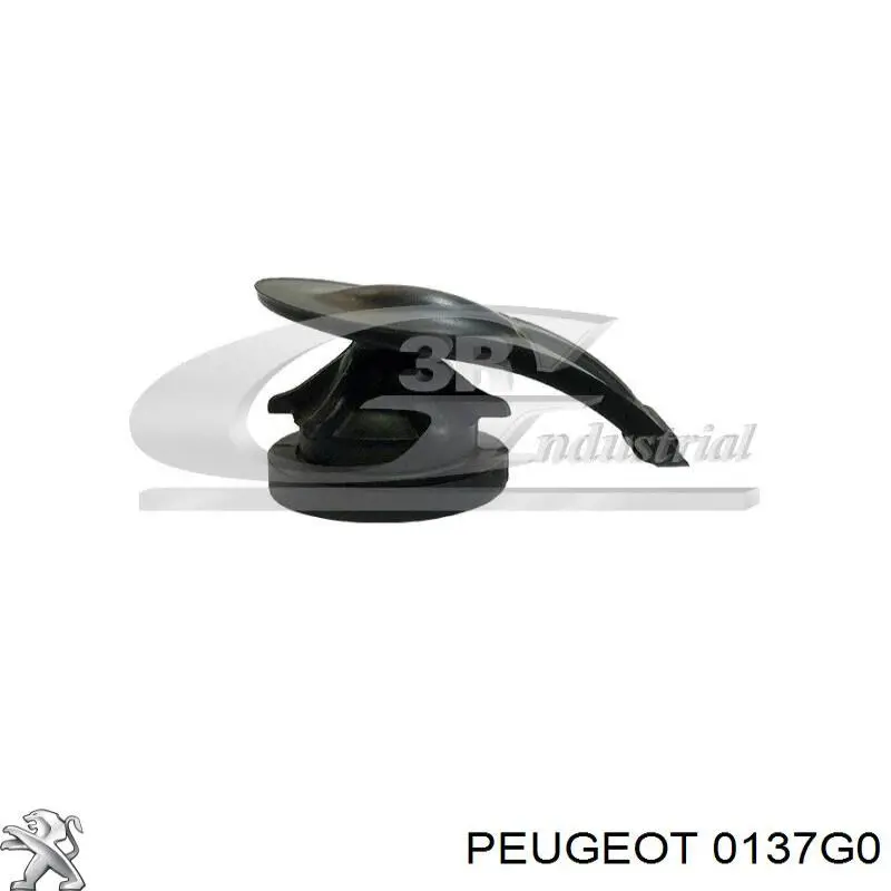 0137G0 Peugeot/Citroen пистон декоративной крышки мотора