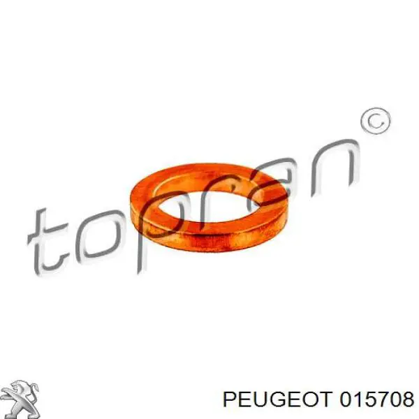 Прокладка шланга подачи масла к турбине Peugeot/Citroen 015708 цена, от 1.03 USD