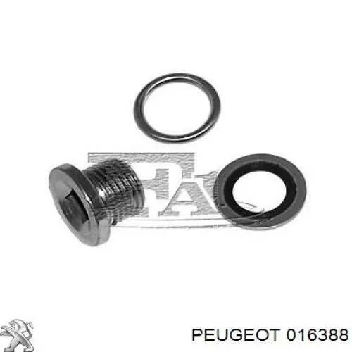 Пробка поддона двигателя Peugeot/Citroen 016388 цена, от 1.76 USD