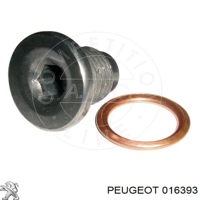 016393 Peugeot/Citroen пробка поддона двигателя