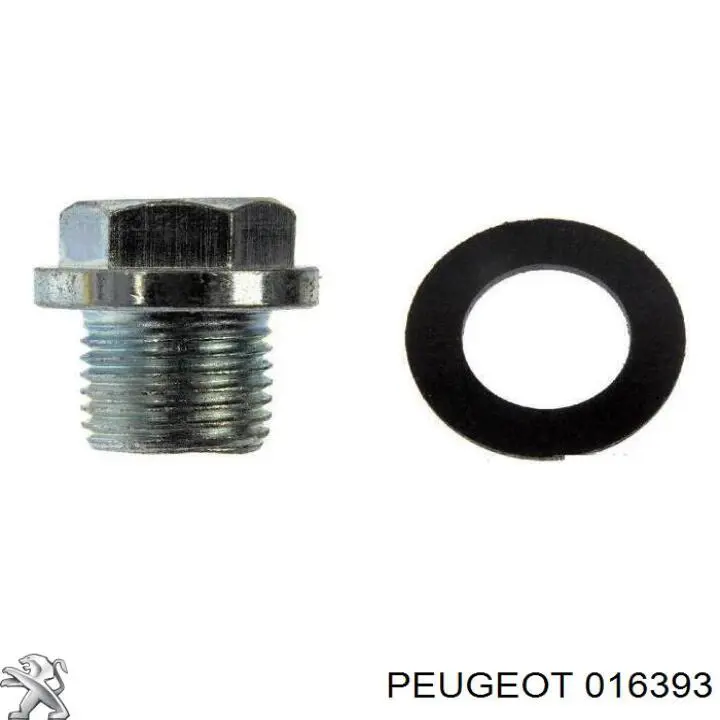 Купить 016393 Peugeot/Citroen Пробка поддона двигателя