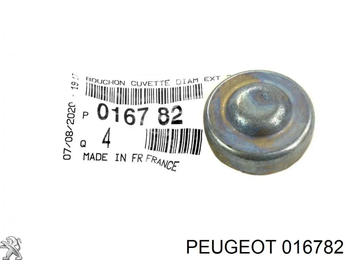  Tampão CBC/do bloco de cilindros Peugeot 406 sedan (8B) (1995 - 2004) 