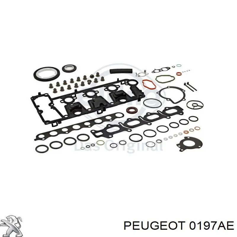 Juego de juntas de motor, completo 0197AE Peugeot/Citroen