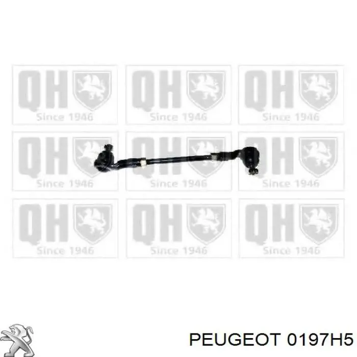 Комплект прокладок двигателя 0197H5 Peugeot/Citroen