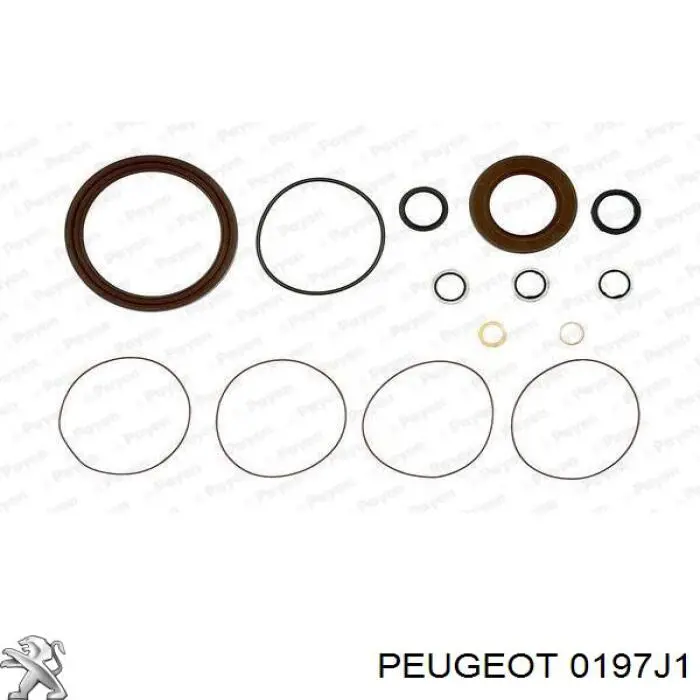 0197J1 Peugeot/Citroen комплект прокладок двигателя полный