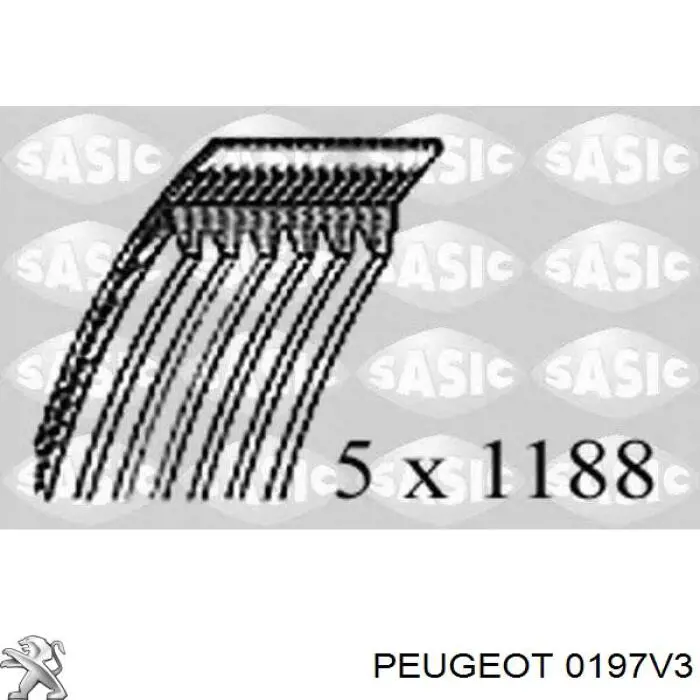 Купить 0197V3 Peugeot/Citroen Верхний комплект прокладок двигателя