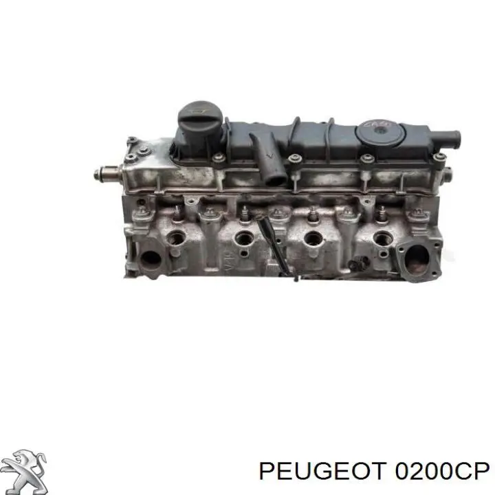 0200CP Peugeot/Citroen головка блока цилиндров (гбц)