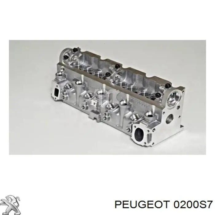 0200S7 Peugeot/Citroen головка блока цилиндров (гбц)