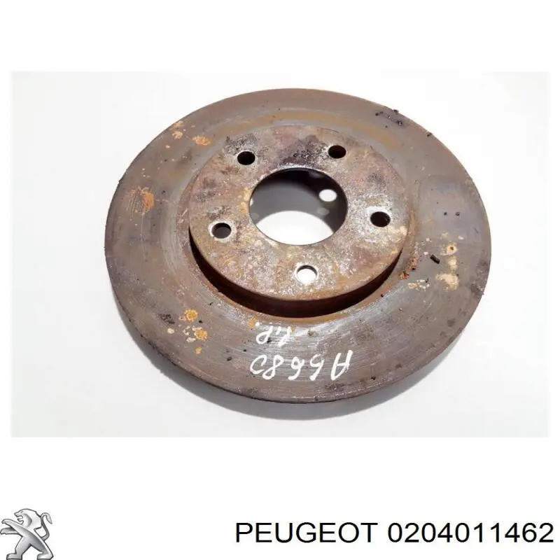 0204011462 Peugeot/Citroen барабан тормозной задний