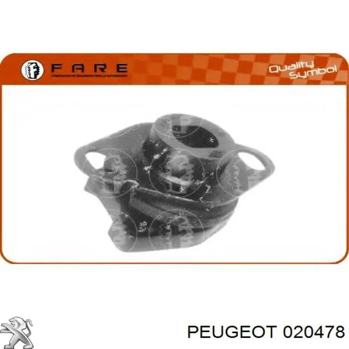 020478 Peugeot/Citroen Болт крепления головки блока цилиндров