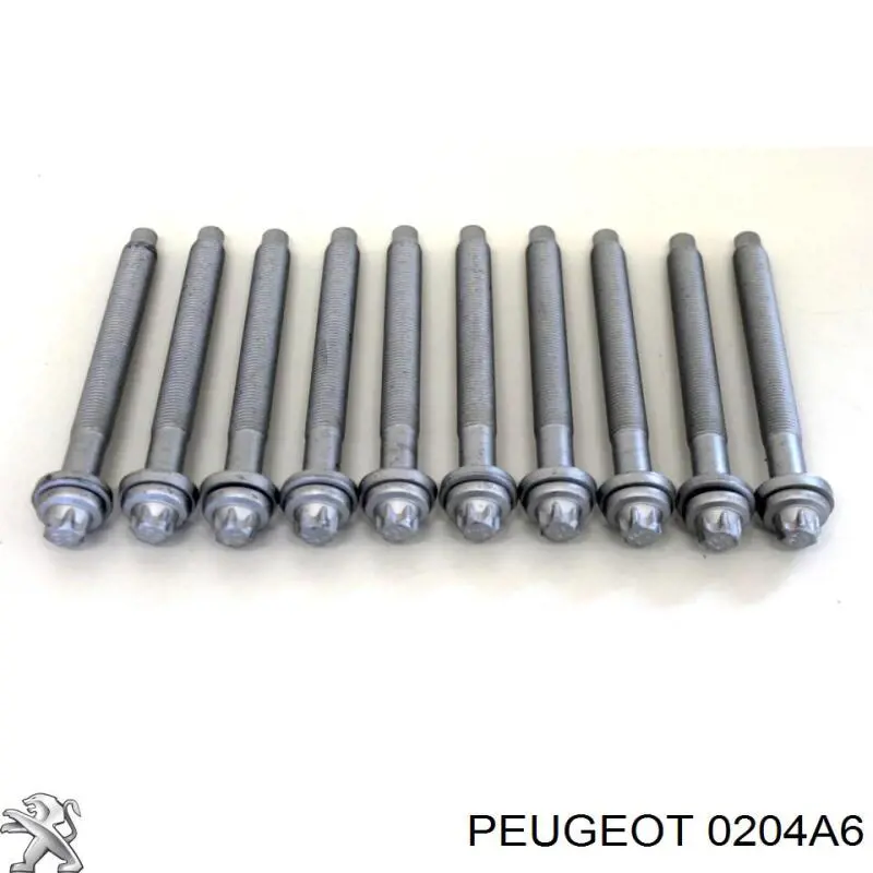 Болт головки блока цилиндров (ГБЦ) Peugeot/Citroen 0204A6