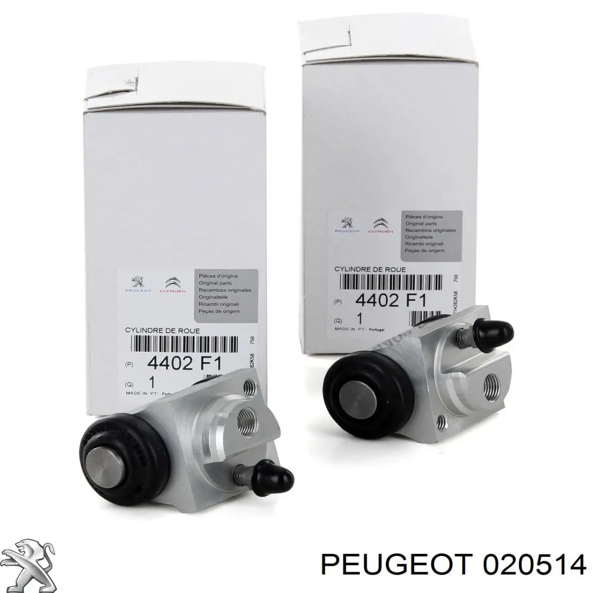 Датчик ABS задний левый Peugeot/Citroen 020514