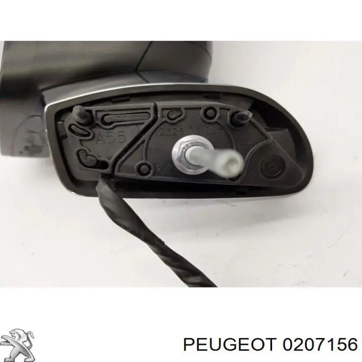 Купить 0207156 Peugeot/Citroen Уплотнитель зеркала к двери правый
