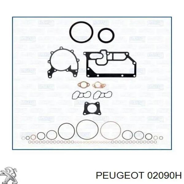 02090H Peugeot/Citroen прокладка гбц