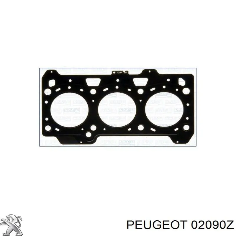 02090Z Peugeot/Citroen прокладка головки блока цилиндров (гбц левая)