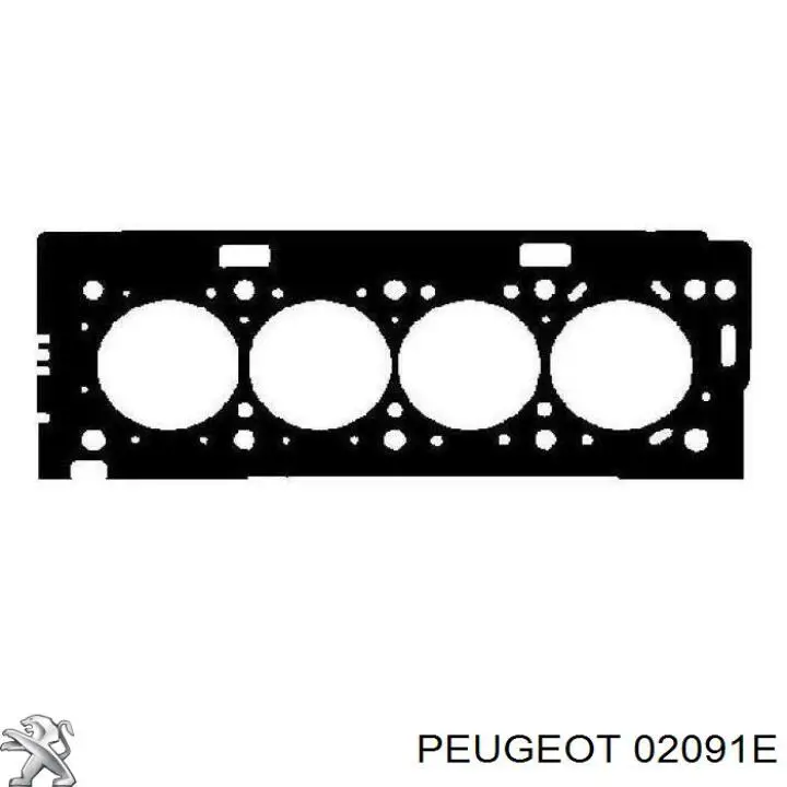 02091E Peugeot/Citroen прокладка гбц