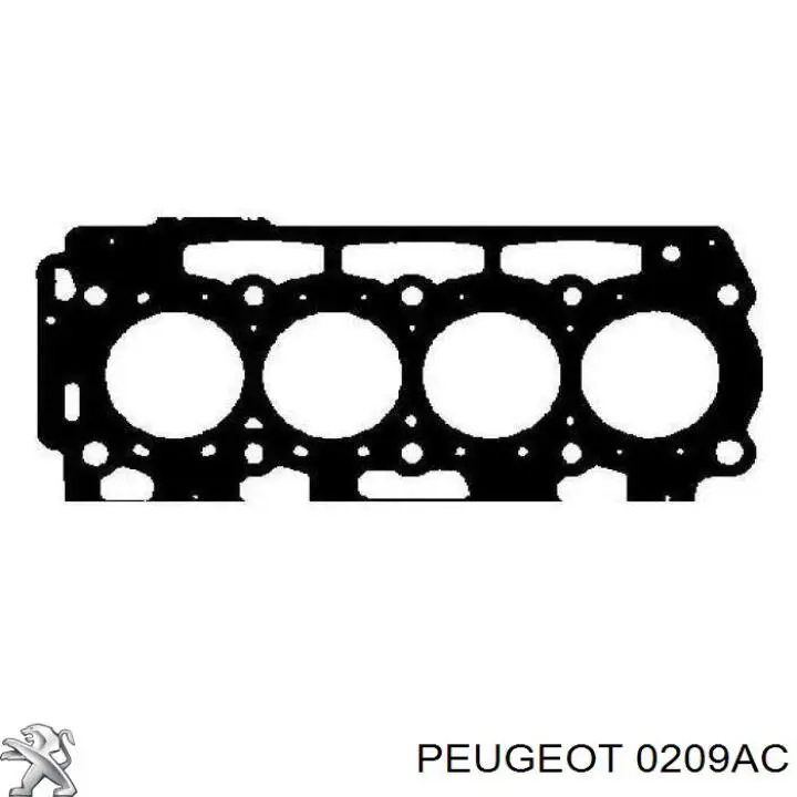 0209AC Peugeot/Citroen прокладка гбц
