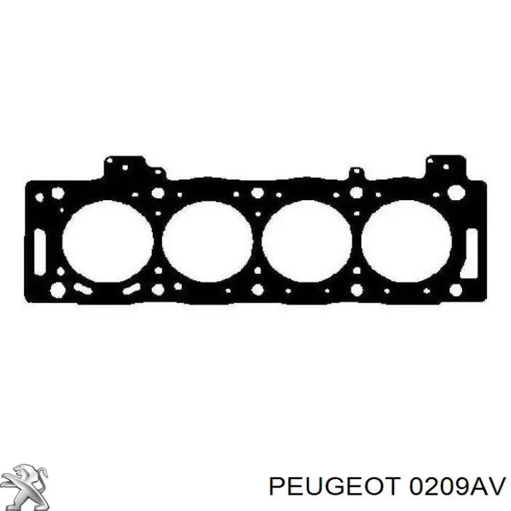0209 AV Peugeot/Citroen прокладка гбц