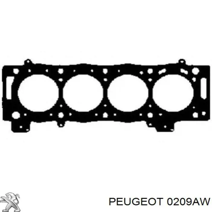 0209AW Peugeot/Citroen прокладка гбц