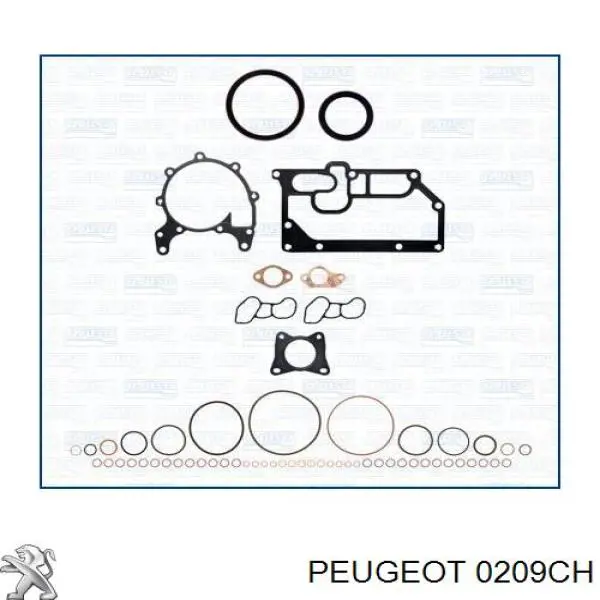 0209CH Peugeot/Citroen прокладка гбц