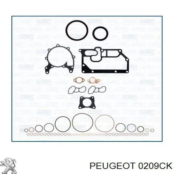 0209CK Peugeot/Citroen прокладка гбц