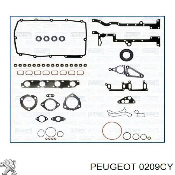 Прокладка ГБЦ Peugeot/Citroen 0209CY цена, от 19.07 USD