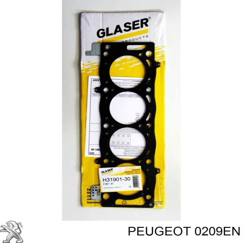 0209EN Peugeot/Citroen прокладка гбц