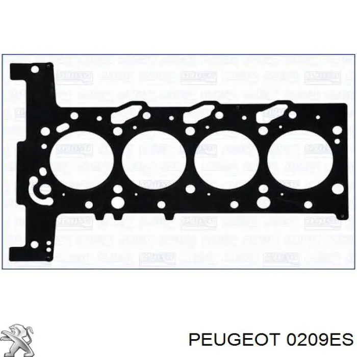 0209.ES Peugeot/Citroen vedante de cabeça de motor (cbc)
