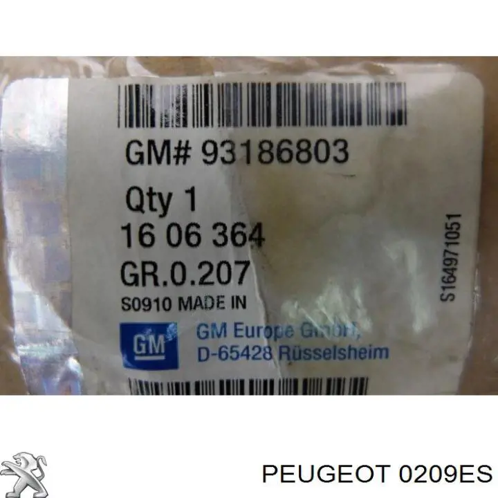 Купить 0209ES Peugeot/Citroen Прокладка ГБЦ