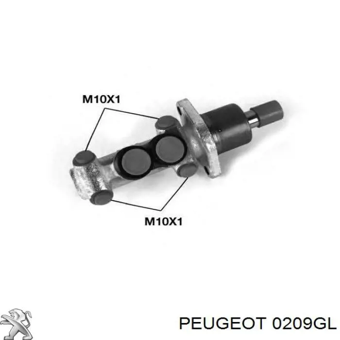0209GL Peugeot/Citroen vedante de cabeça de motor (cbc)