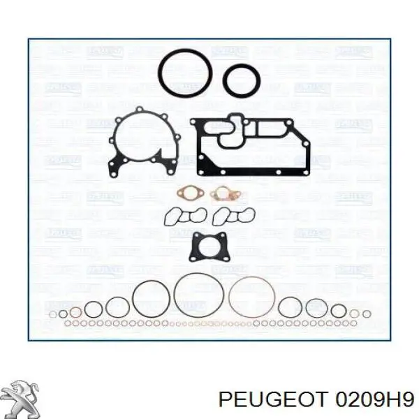 0209H9 Peugeot/Citroen прокладка гбц