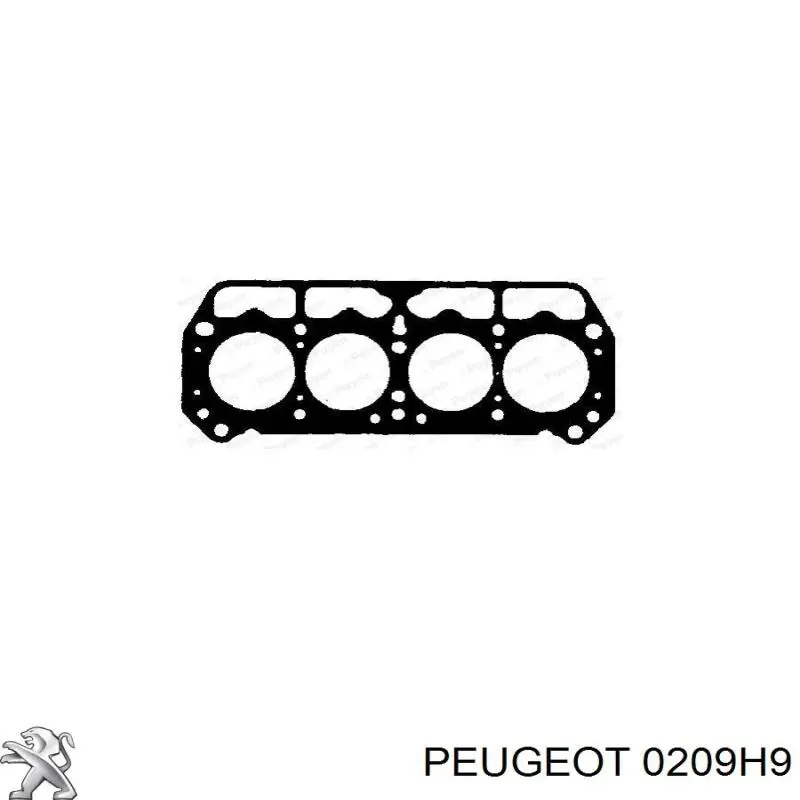 Junta de culata 0209H9 Peugeot/Citroen