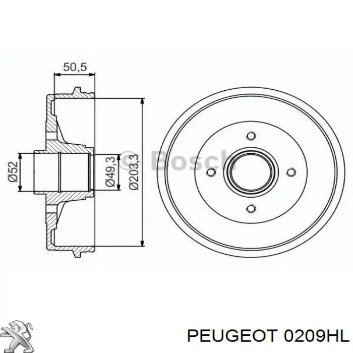 Купить 0209HL Peugeot/Citroen Прокладка ГБЦ