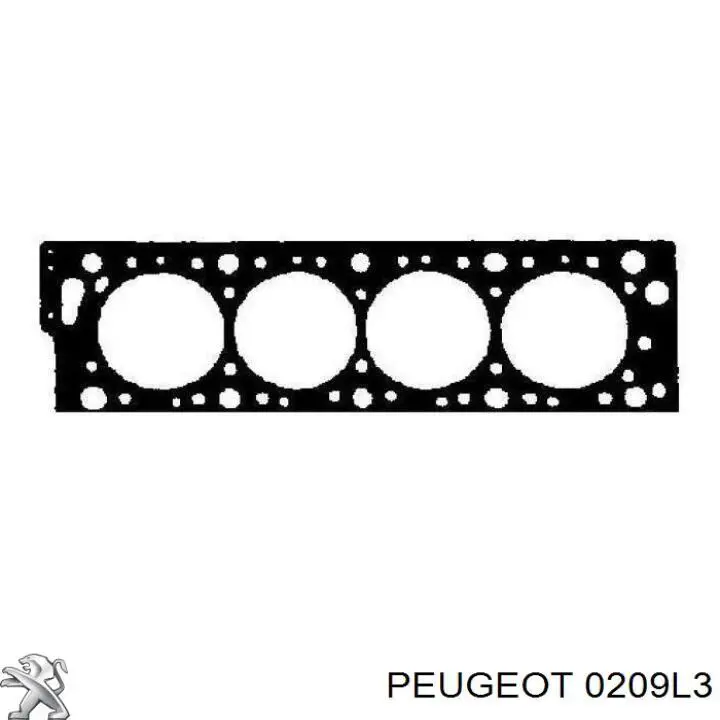 0209 L3 Peugeot/Citroen прокладка гбц