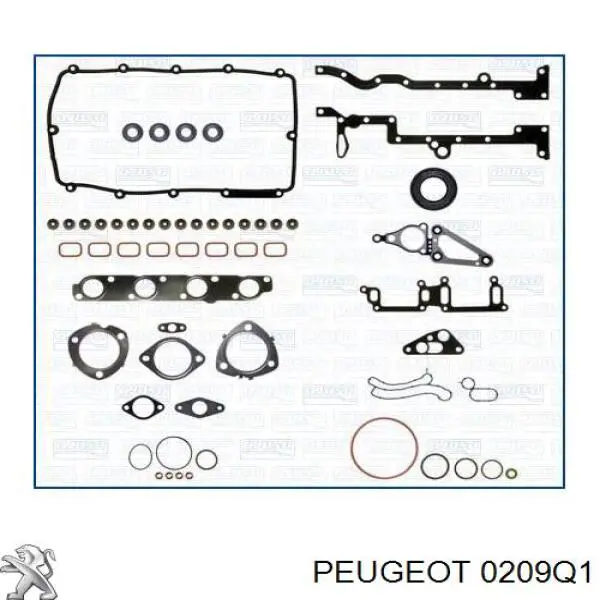 0209Q1 Peugeot/Citroen прокладка гбц