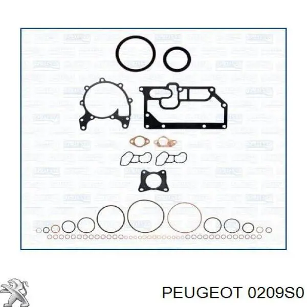 0209S0 Peugeot/Citroen прокладка гбц