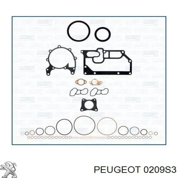0209S3 Peugeot/Citroen прокладка гбц