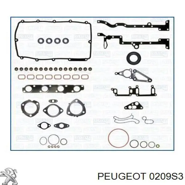 Купить 0209S3 Peugeot/Citroen Прокладка ГБЦ