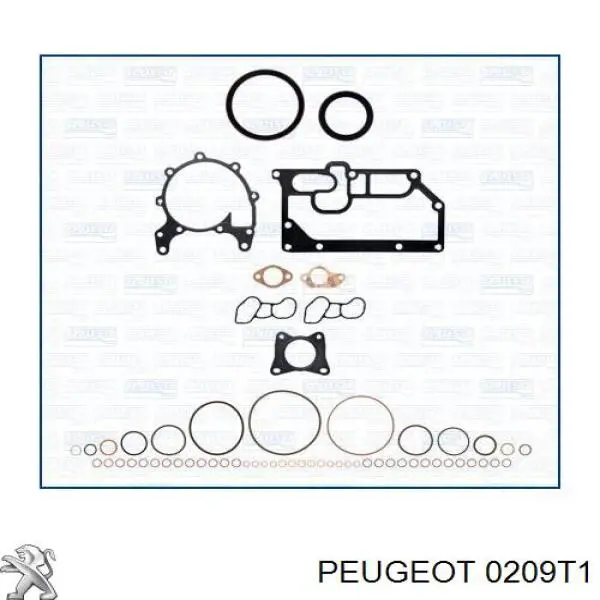 0209T1 Peugeot/Citroen прокладка гбц