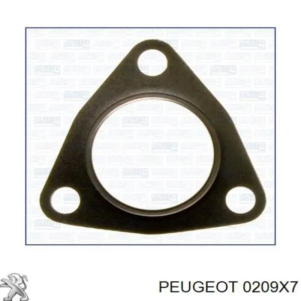 0209X7 Peugeot/Citroen прокладка гбц