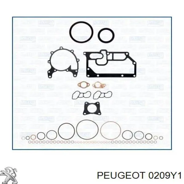 Купить 0209Y1 Peugeot/Citroen Прокладка ГБЦ