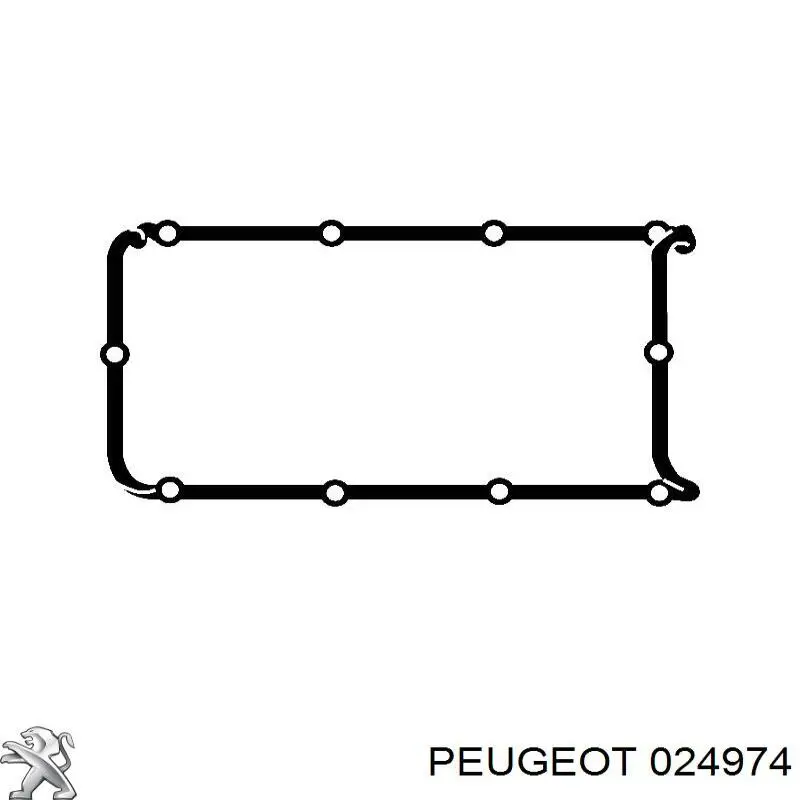 024974 Peugeot/Citroen прокладка клапанной крышки