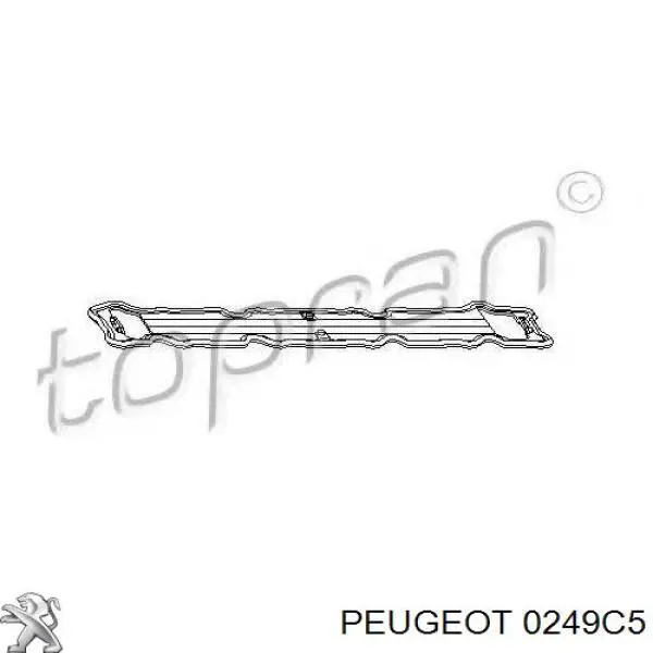 Junta, tapa de culata de cilindro derecha 0249C5 Peugeot/Citroen