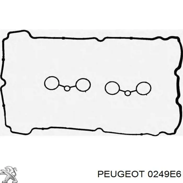 Прокладка клапанной крышки 0249E6 Peugeot/Citroen
