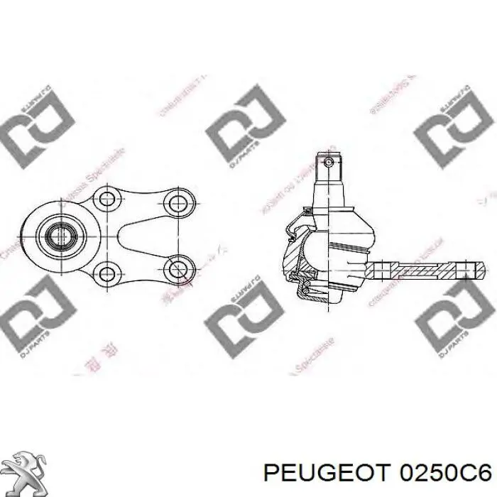 Tornillo de culata 0250C6 Peugeot/Citroen