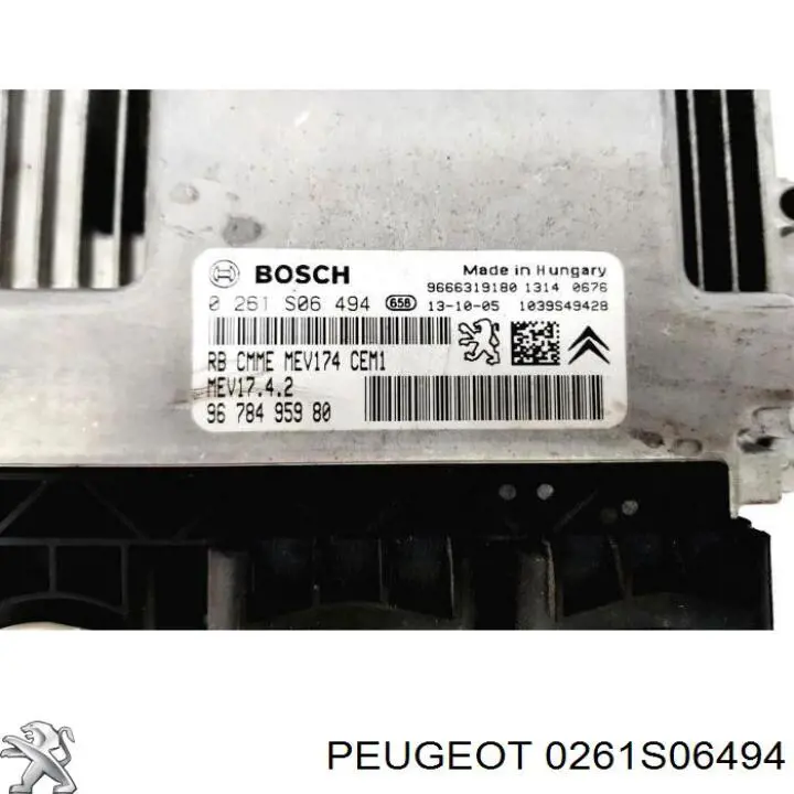  Peugeot/Citroen 0261S06494 цена, от  USD