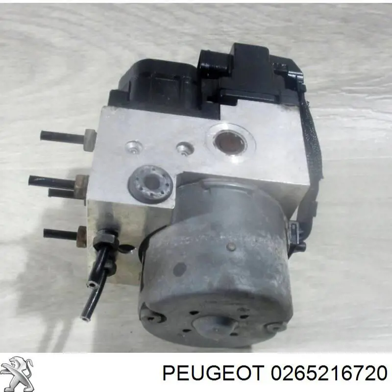 0265216720 Peugeot/Citroen unidade hidráulico de controlo abs