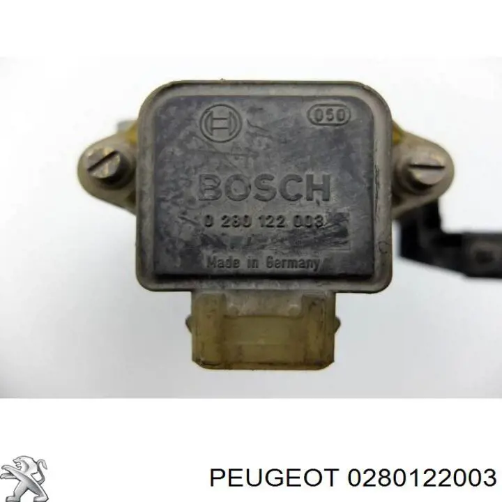 0280122003 Peugeot/Citroen датчик положения дроссельной заслонки (потенциометр)