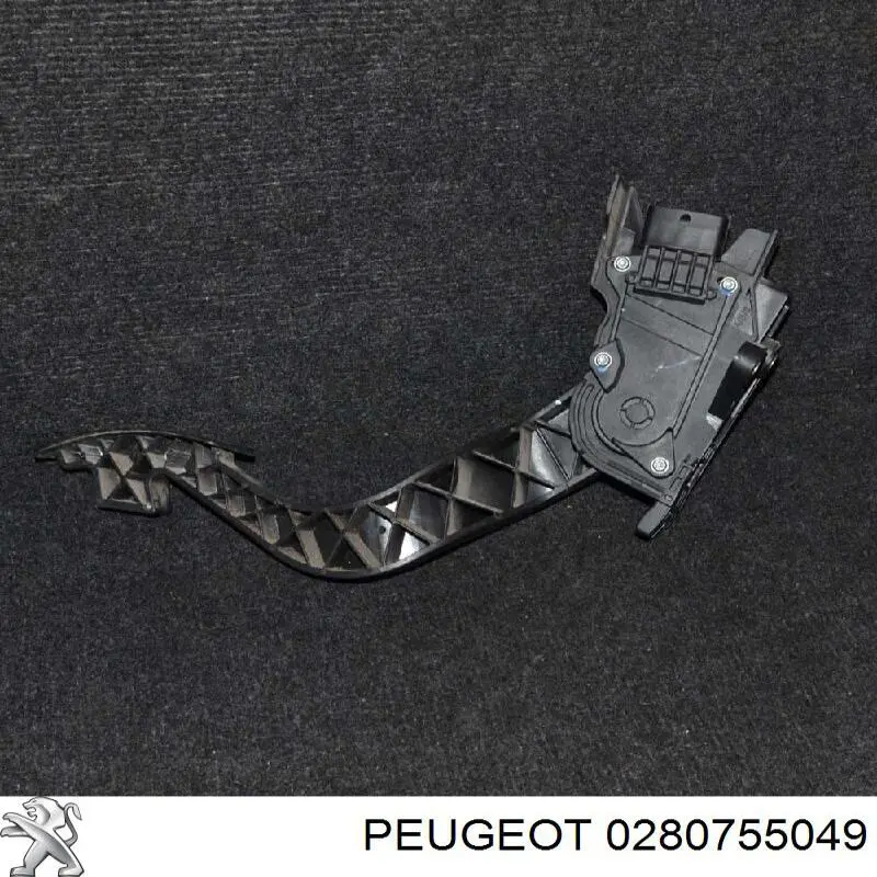 0280755049 Peugeot/Citroen pedal de gás (de acelerador)