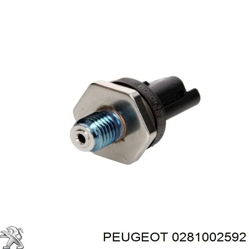 Купить 0281002592 Peugeot/Citroen Датчик давления топлива